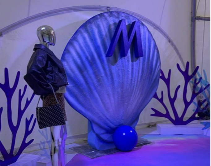 Coachella 2025 — Sculptural event installation, view 1