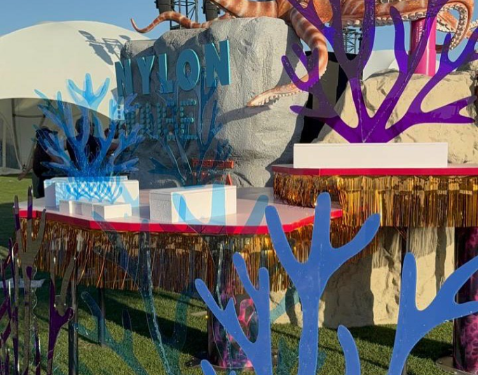 Coachella 2025 — Sculptural event installation, view 2