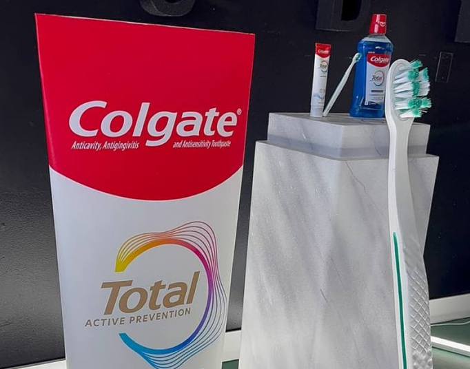 Colgate — Large-scale branded product display, view 1